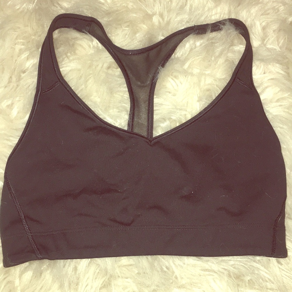 Victoria’s Secret sport sports bra black mesh